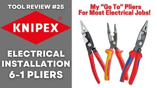 Knipex Electrical Installation Pliers - My "Go To"  Pliers & Wire Strippers 13-81-8, 13-82-8