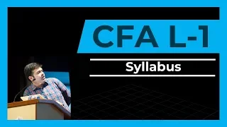 CFA Level 1 | What to study for CFA – Syllabus