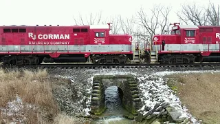When the economy tanks railcars go to storage RJ Corman shoves LPG cars on the NKP RJC 1731 1806