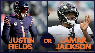 Should The Chicago Bears Trade Justin Fields For Lamar Jackson