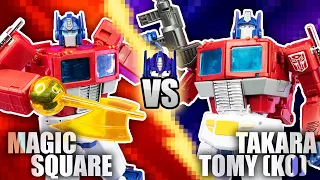 CUÁL ES EL MEJOR OPTIMUS PRIME G1? | Magic Square VS MP44!