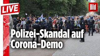 🔴 Skandal bei Corona-Demo: Bayerische Polizisten als Redner aufgetreten | BILD Live