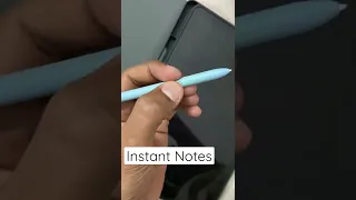 How to take instant notes within Lock screen - Samsung Tab S6 Lite 🔥 #tabs6lite #shorts