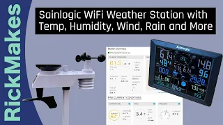 Sainlogic WiFi Weather Station with Temp, Humidity, Wind, Rain and More
