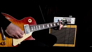 1959 Burst Gibson Les Paul into Fender 1957 Custom Deluxe