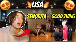 South African Reacts To LISA - 'SENORITA' + 'GOOD THING' DANCE PRACTICE !!! ( OH *!%&  !!! )