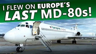 I Flew On Europe's LAST MD-80s!