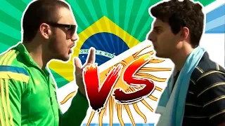 BRAZIL VS ARGENTINA - RAP BATTLE - DESIMPEDIDOS