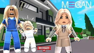 MINHA MÃE COMPROU A BONECA MEGAN MALVADA NO BROOKHAVEN | Historinhas Brookhaven Roblox Mariana Nana