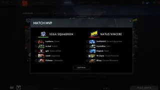 THE INTERNATIONAL 2019 QUALIFIERS NAVI VS VEGA SQUADRON