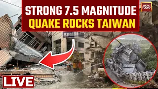 Taiwan Earthquake LIVE | 4 Dead As Big Earthquake Hits Taiwan, Strongest In 25 Years | India Today