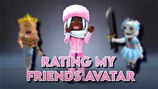 RATING MY FRIENDS AVATAR! 🔍