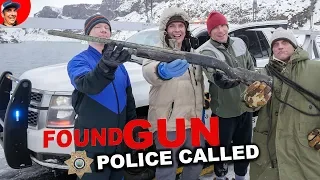 Found SHOTGUN in Lake (95' Deep) Scuba Diving *Police Involved*