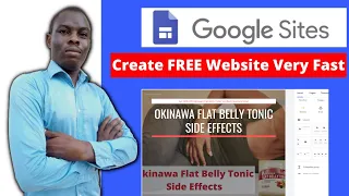 How To Create A Free Website For Affiliate Marketing - Free Google Sites Website Builder Tutorial