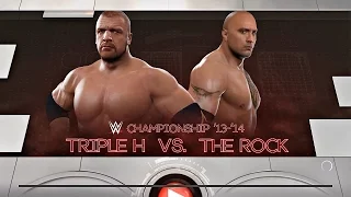 WWE 2K17 | 5 WrestleMania Dream Matches #2 | Triple H vs. The Rock (WWE Champion)