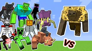 Mutant Husk Vs. Mutant Beasts and More Mutants in Minecraft