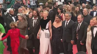 Cate Blanchett among the stars on the red carpet at Cannes
