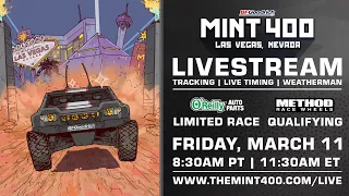 2022 Mint 400 Limited Race & Qualifying Live Stream