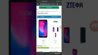 #8 ZTE Blade A3 (2020) Ультрабюджетный телефон с убогим процессором,но наличием NFC.