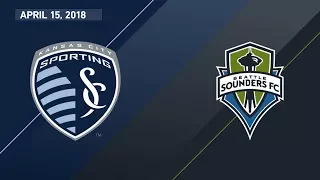HIGHLIGHTS: Sporting Kansas City vs. Seattle Sounders | April 15, 2018