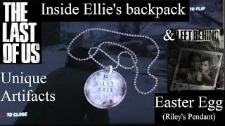 The Last Of Us: Inside Ellie's backpack & "Left Behind" Easter Egg!