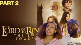 "SO IT BEGINS." REACTING TO *THE LORD OF THE RINGS:TWO TOWERS* (2002) FOR THE FIRST TIME!! (PART2)