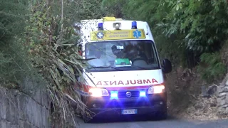 [VERY RARE - PNEUMATICA] Ambulanza pubblica assistenza Romito Magra in sirena - Ambulace responding.