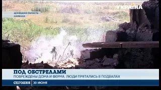 На передовой в результате обстрелов ранены 2 военных