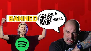 Joe Rogan Neil Young & Spotify Controversy Has Gotten Everyone Fired Up On Social Media