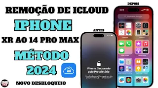 Como Remover iCloud XR,XS,11,11PRO,11PRO MAX,12,12 PRO,12PRO MAX,13,13 PRO,13PRO MAX,14,14PRO,14PLUS