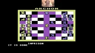 Lukozer Retro Game Review 491 - Archon - Commodore 64