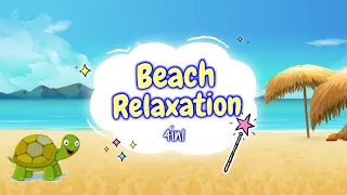 Sleep Meditation for Children | BEACH RELAXATION 4in1 | Sleep Story for Kids