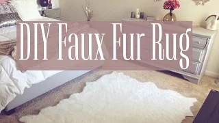 DIY | Faux Fur Rug