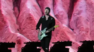With Or Without You with singing in the rain snippet - U2 - Joshua Tree Tour - Melbourne 2019