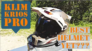 Klim Krios Pro 2022 Review and Demo Transitions￼ Shield