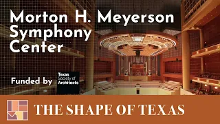 Morton H Meyerson Symphony Center, Dallas - The Shape of Texas