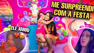 ME SURPREENDI COM A FESTA DA VALENTINA!!!! 😱 * OLHA COMO FICOU *