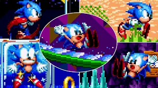 16 New Levels in Sonic Mania Plus ~ Sonic Mania Plus mods ~ Gameplay