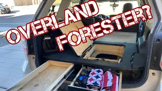 Subaru Forester “overland” build (work in progress)