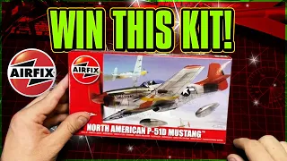 Airfix N.A. P-51D Mustang 1/72 Scale Model Kit Review