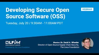 Mentorship Session: Developing Secure Open Source Software