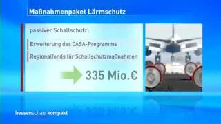 Massnahmenpaket für mehr Lärmschutz am Frankfurter Flughafen Februar 2012