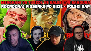 Merghani, Tuszol, Kaloson i Bandura grają w ROZPOZNAJ PIOSENKĘ PO BICIE - POLSKI RAP/TRAP 2023