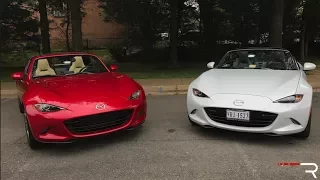 2017 Mazda MX-5 Miata RF & Roadster – Redline: Comparison