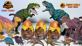 NEW CHAOS THEORY Jurassic World Dinosaurs! Majungasaurus, Ceratosaurus, Parasaurolophus, Pachyrhino