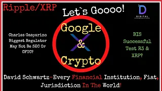 Ripple/XRP-Google & Crypto,BIS R3/XRP,David Schwartz-Every Financial Institution-Fiat-Jurisdiction