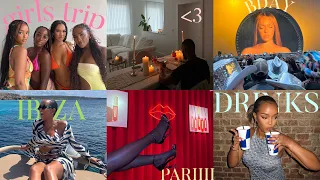 MONTHLY VLOG | DLT MALTA, BRAND TRIPS, ADE'S BIRTHDAY, COCKTAIL MAKING, LIFE UPDATES + MORE