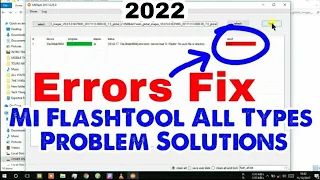 Mi Flashtool Error Solution || Mi Flashing Fix All Type Problem 10000% ✓ Working Method