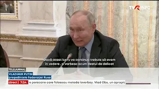 Vladimir Putin, declarații despre contraofensiva ucraineană