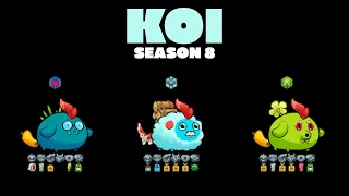 [SEASON S8] BUILD BREAKER KOI TOP 33 | ORIGINS LEADERBOARD | AXIE INFINITY | RFCode: BLACK